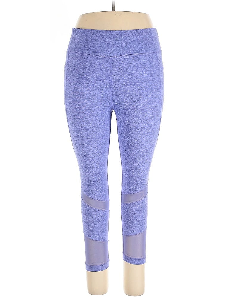 Pre-owned Avia Active Pants In Blue