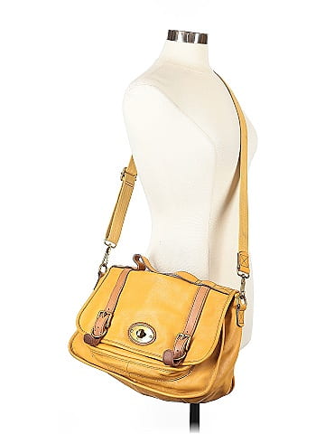 Fossil Leather Satchel (view 2)