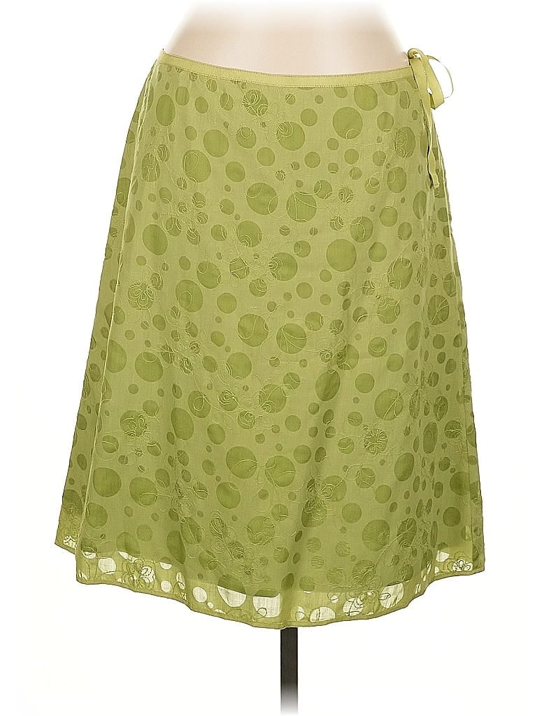 Pre-owned Max Studio Casual Skirt In Green
