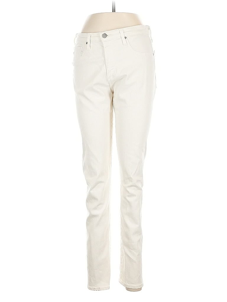 Pre-owned Adriano Goldschmied Jeans In White