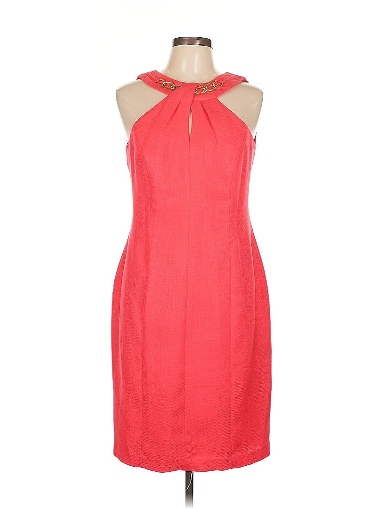 Pre-owned Kay Unger Cocktail Dress In Red