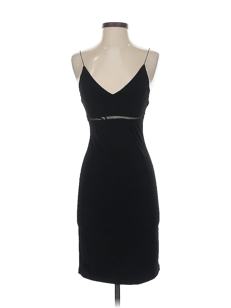 Pre-owned Alice And Olivia Alice + Olivia Cocktail Dress In Black