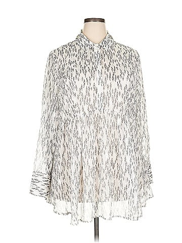 Lane Bryant Long Sleeve Blouse (view 1)