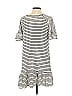 Max Studio Stripes White Casual Dress Size XS - photo 2