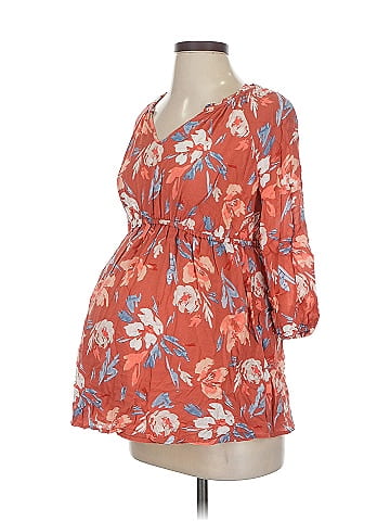 Isabel Maternity 3/4 Sleeve Blouse (view 1)