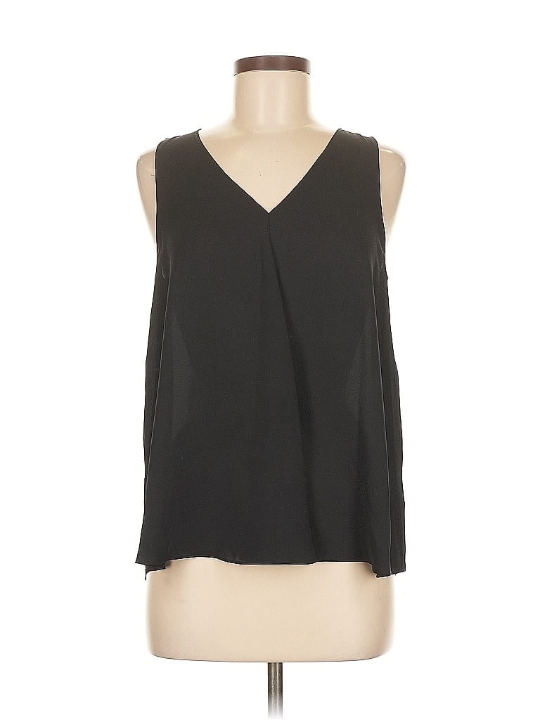 Pre-owned Vince Camuto Sleeveless T-shirt In Black