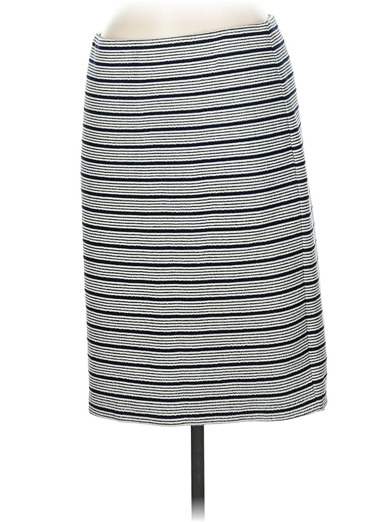 Pre-owned Ann Taylor Loft Casual Skirt In White