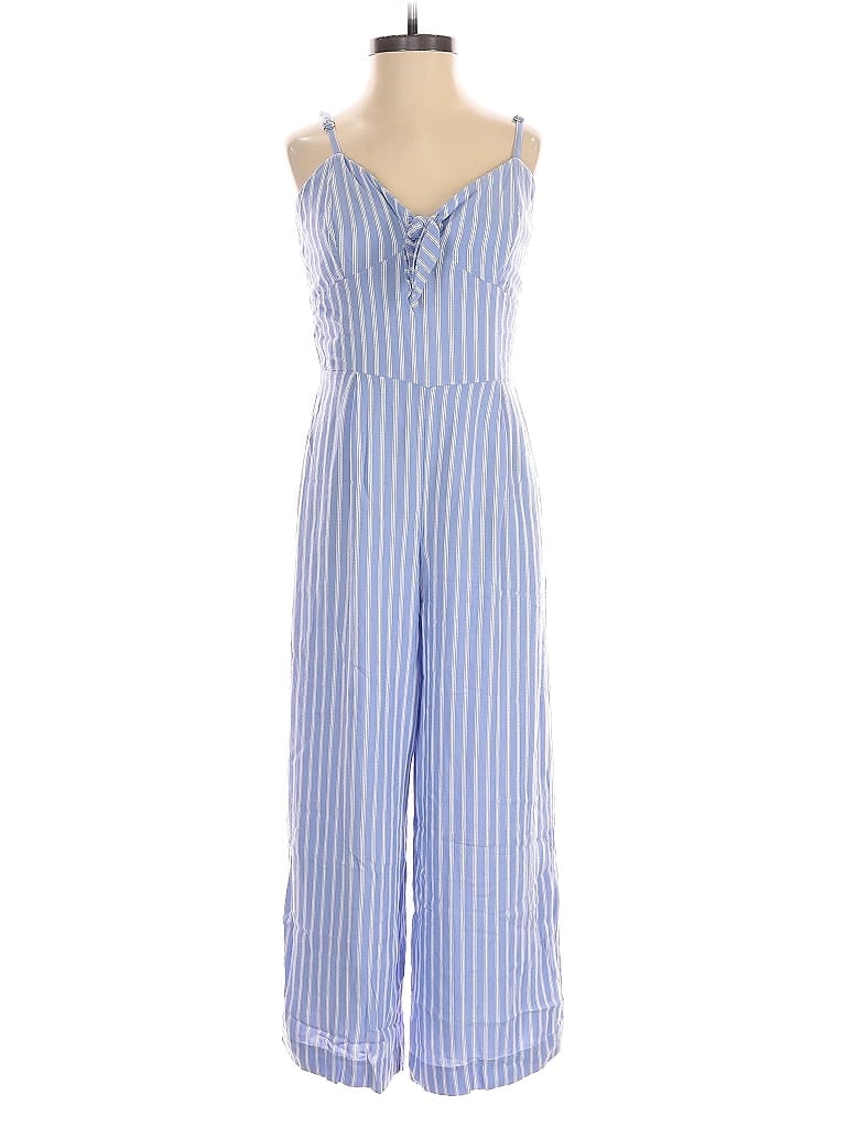 Pre-owned J.crew Factory Store Jumpsuit In Blue