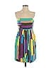 Tibi Color Block Teal Cocktail Dress Size 4 - photo 1