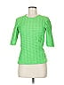 Rag & Bone Green 3/4 Sleeve Top Size M - photo 1