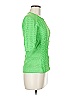 Rag & Bone Green 3/4 Sleeve Top Size M - photo 4