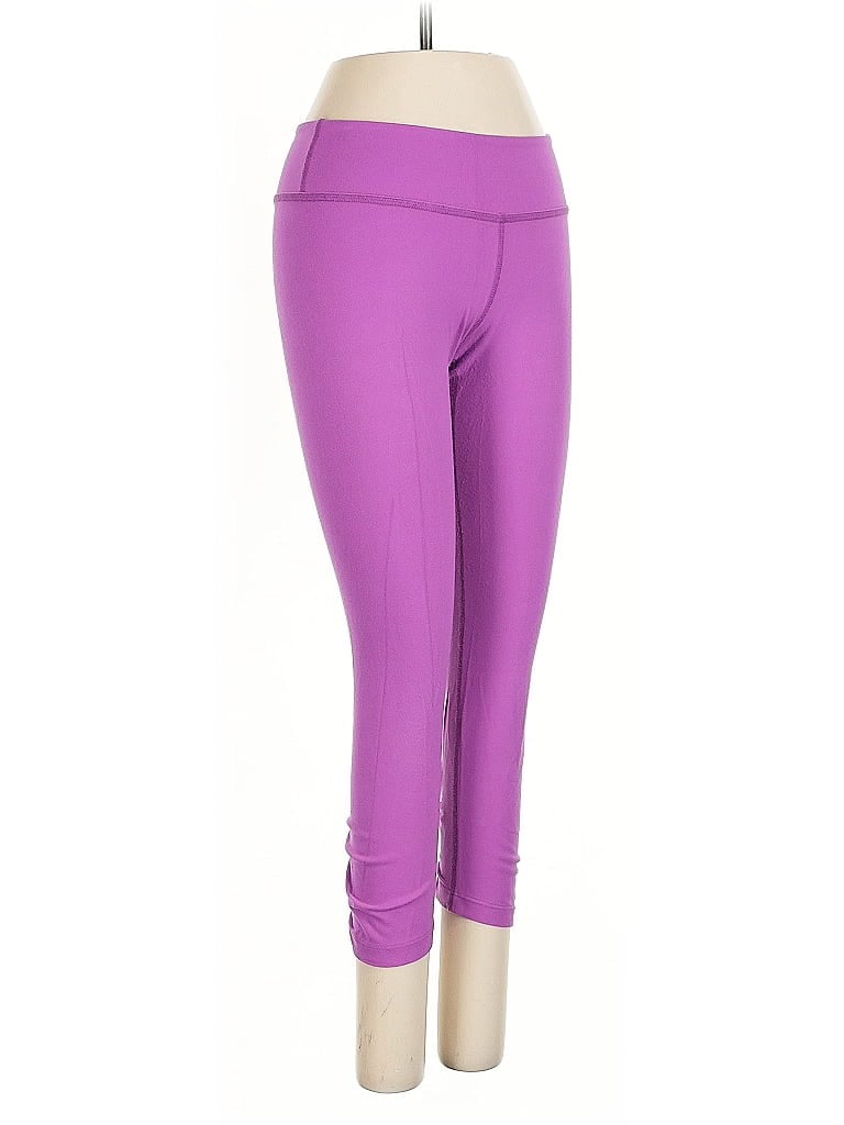 Pre-owned Beyond Yoga Active Pants In Purple