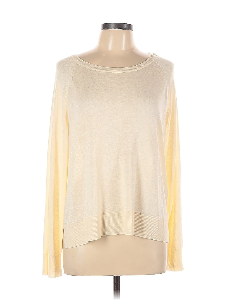 Pre-owned Zara Pullover Sweater In White