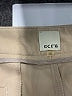 Ecru Solid Tan Casual Pants Size 10 - photo 7