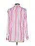 Kut from the Kloth 100% Polyester Stripes Pink Long Sleeve Blouse Size XS - photo 2