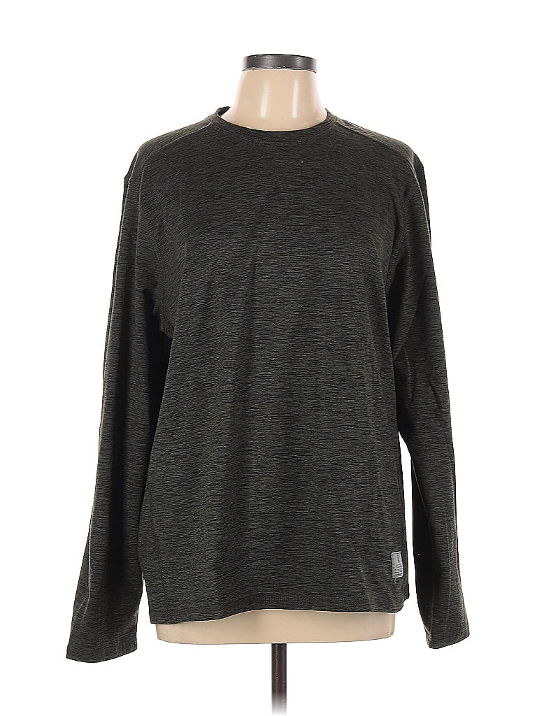 ELEMENTZ Pre-owned Long Sleeve T-shirt In Green