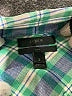 J.Crew 100% Cotton Plaid Teal Long Sleeve Button-Down Shirt Size 2 - photo 7