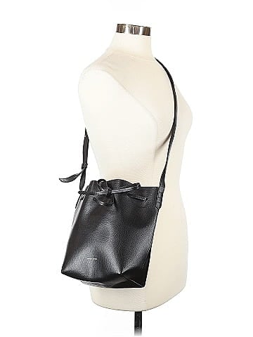 Mansur Gavriel Leather Bucket Bag (view 2)