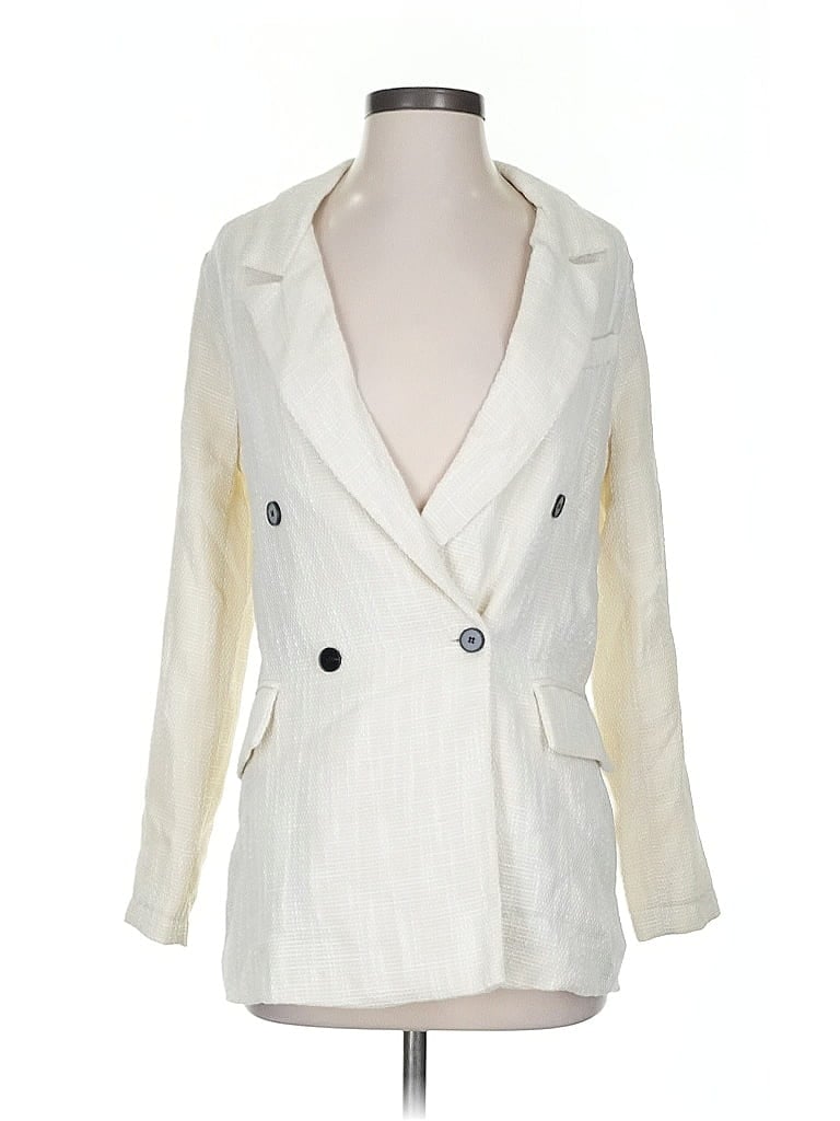 Hyfve Blazer Jacket In White