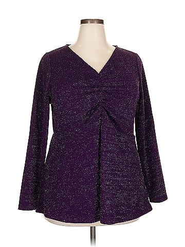 Lane Bryant Long Sleeve Blouse (view 1)