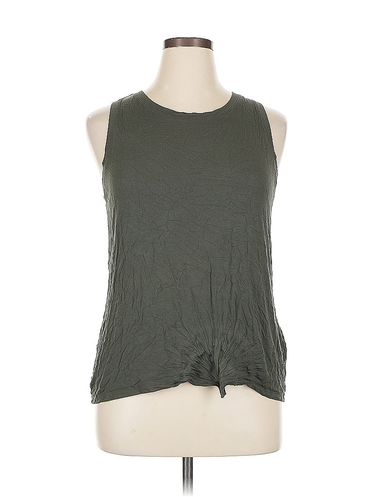 Click to view more detailed imagery on our partner's website Pre-owned Halogen Sleeveless T-shirt In Green