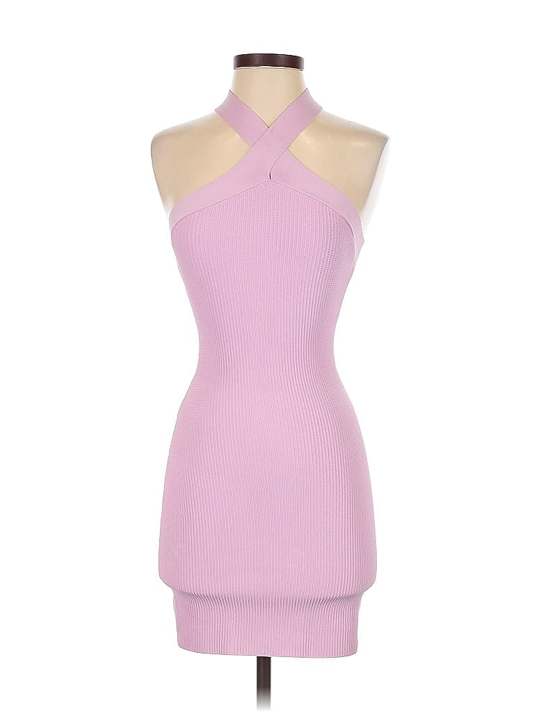 Pre-owned Babaton Cocktail Dress In Pink