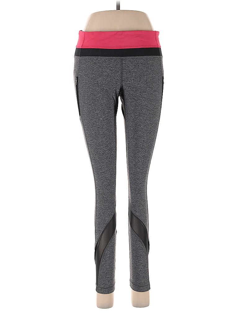 Pre-owned Lululemon Athletica Active Pants In Gray