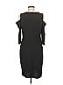 NY Collection Solid Black Cocktail Dress Size M - photo 2