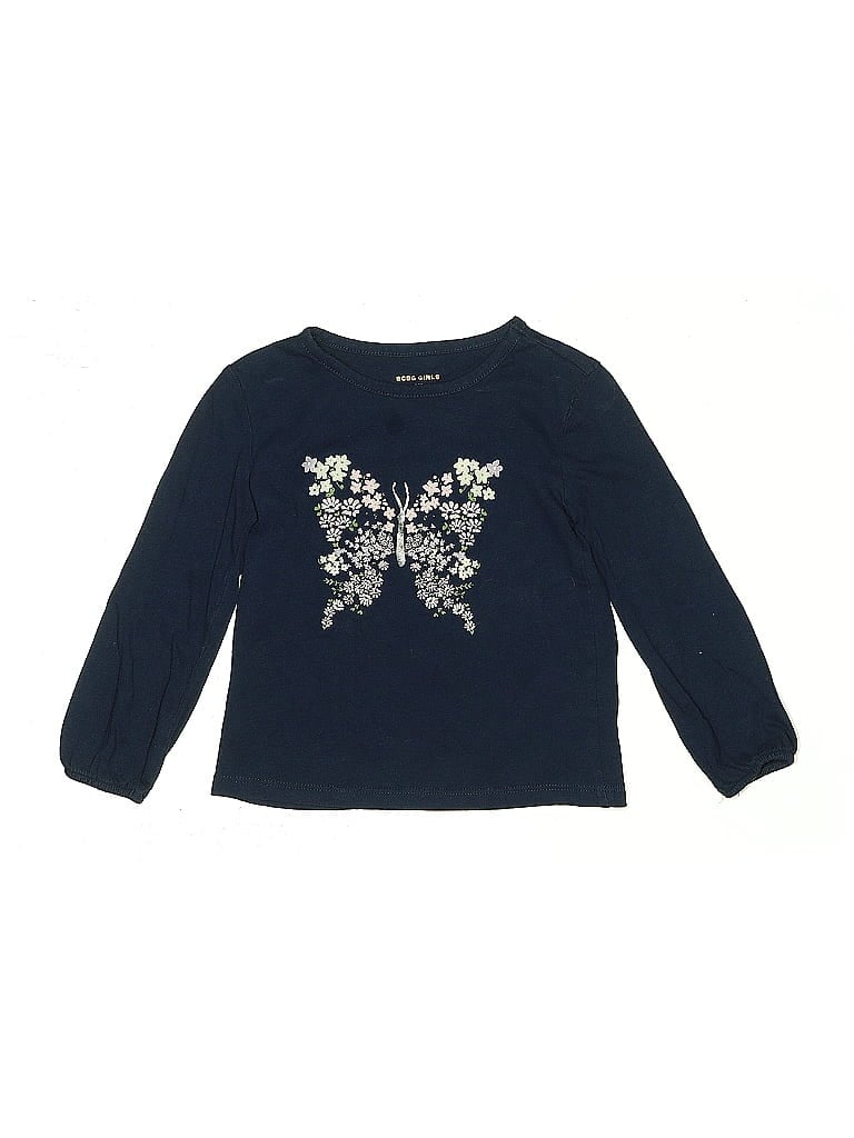 Pre-owned Bcbgirls Kids' Long Sleeve T-shirt In Blue