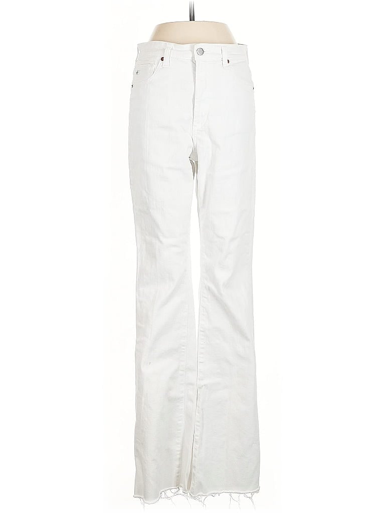 Pre-owned Adriano Goldschmied Jeans In White