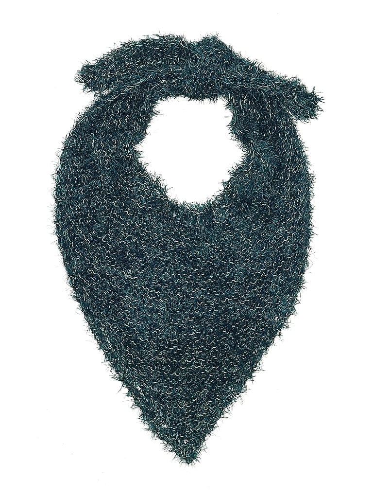 Pre-owned Unbranded Scarf In Blue