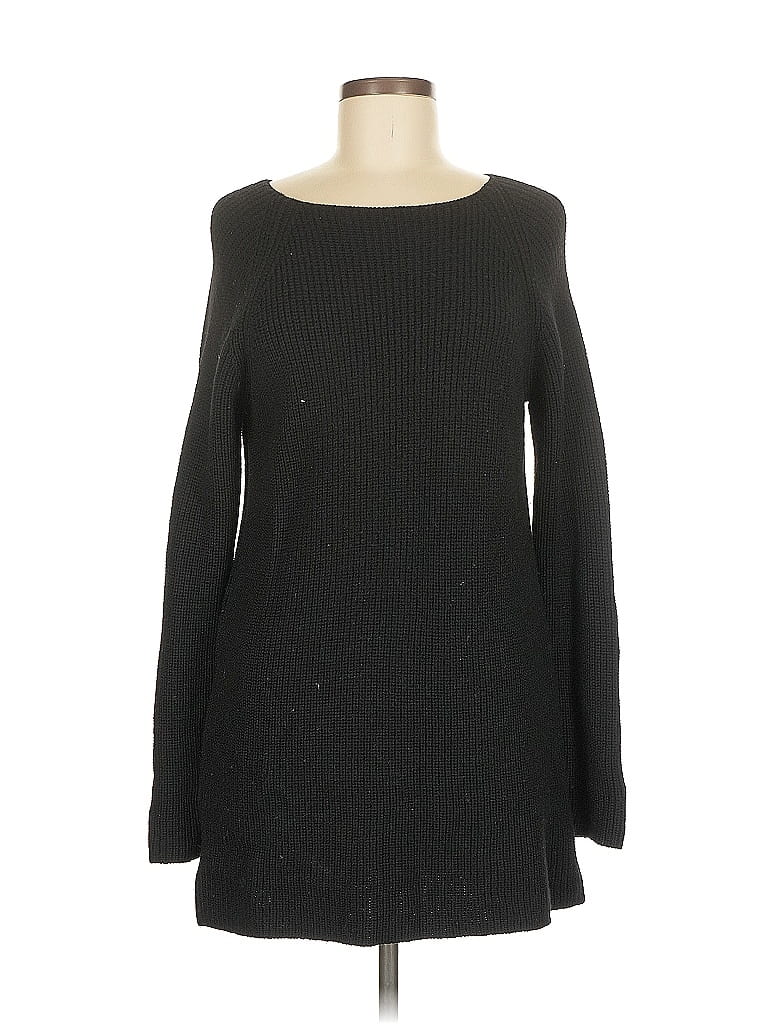 Pre-owned Dkny Pullover Sweater In Black