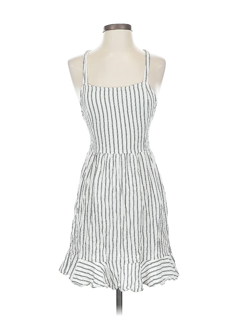 Pre-owned Mango Casual Dress In White