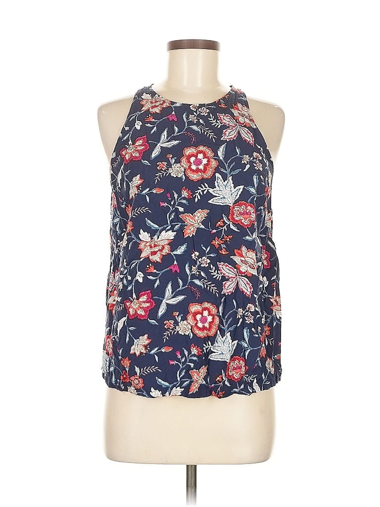 Pre-owned Old Navy Sleeveless Blouse In Blue