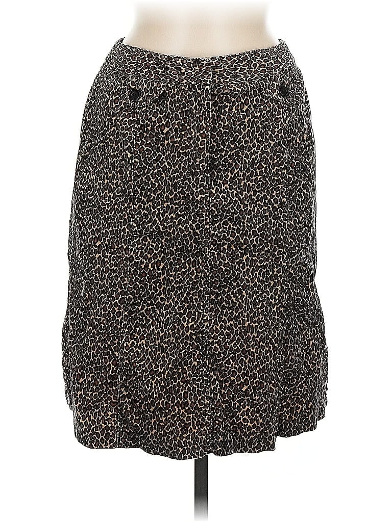 Pre-owned Talbots Casual Skirt In Brown