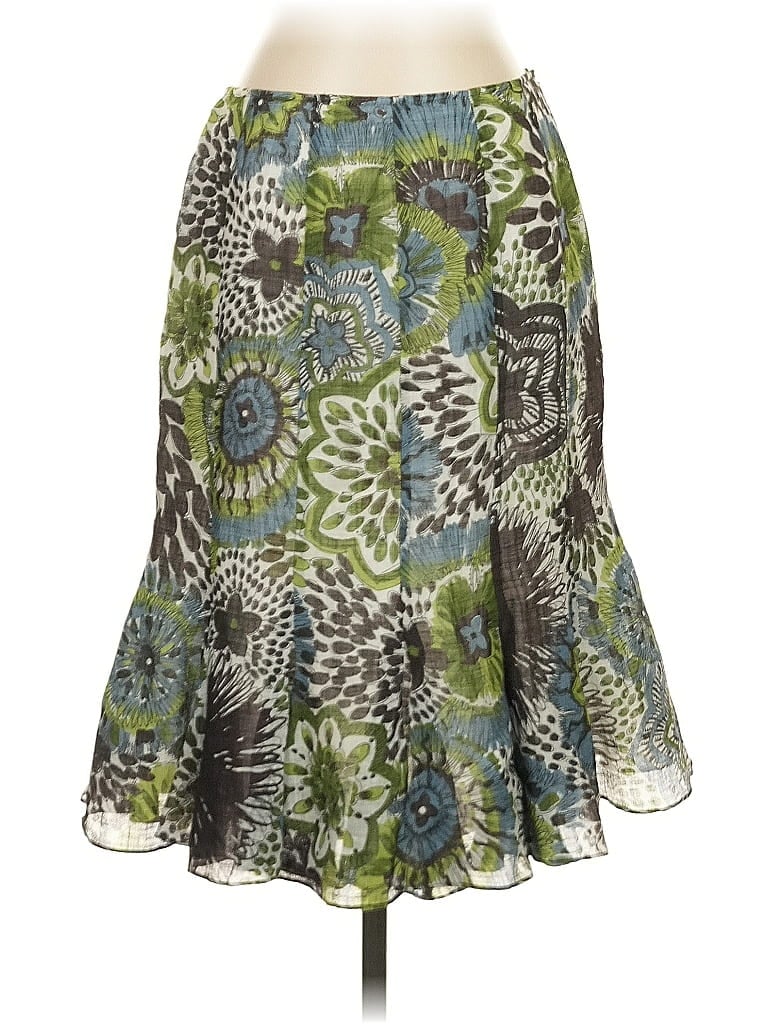 Pre-owned Lafayette 148 Casual Skirt In Green