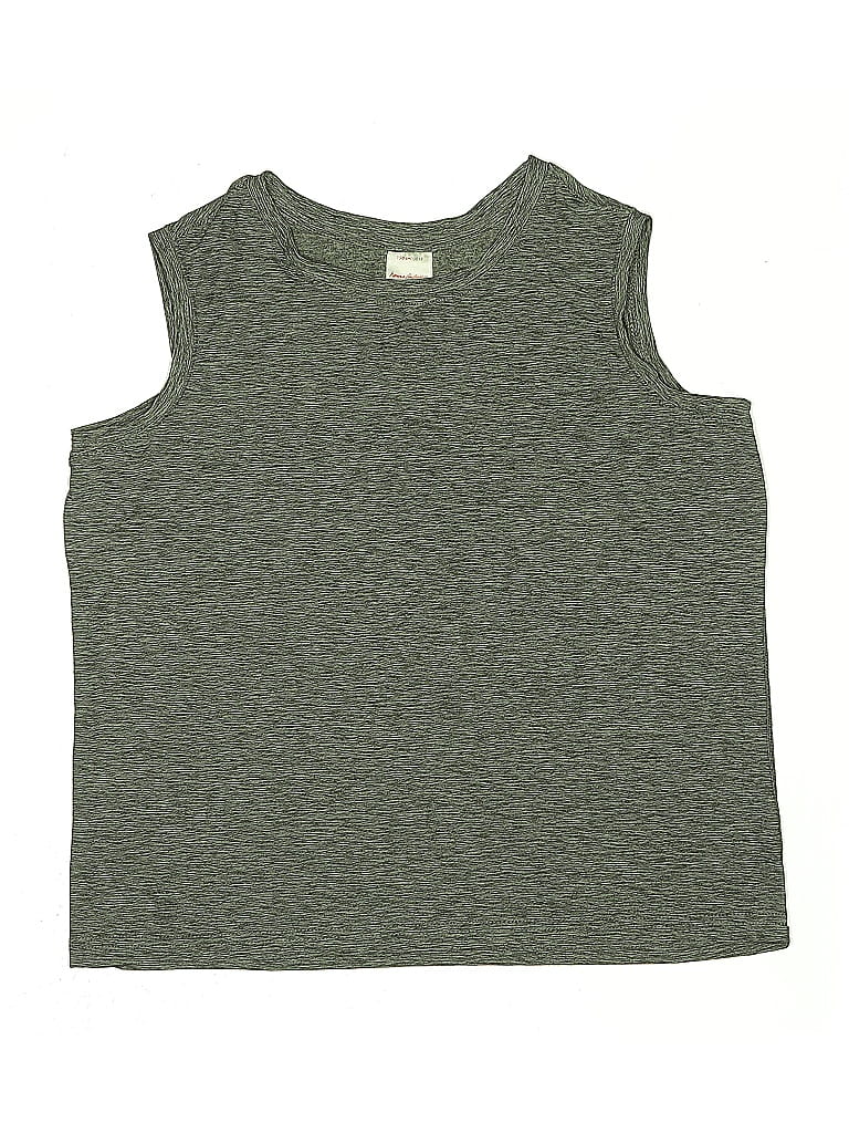 Pre-owned Hanna Andersson Kids' Sleeveless T-shirt In Gray