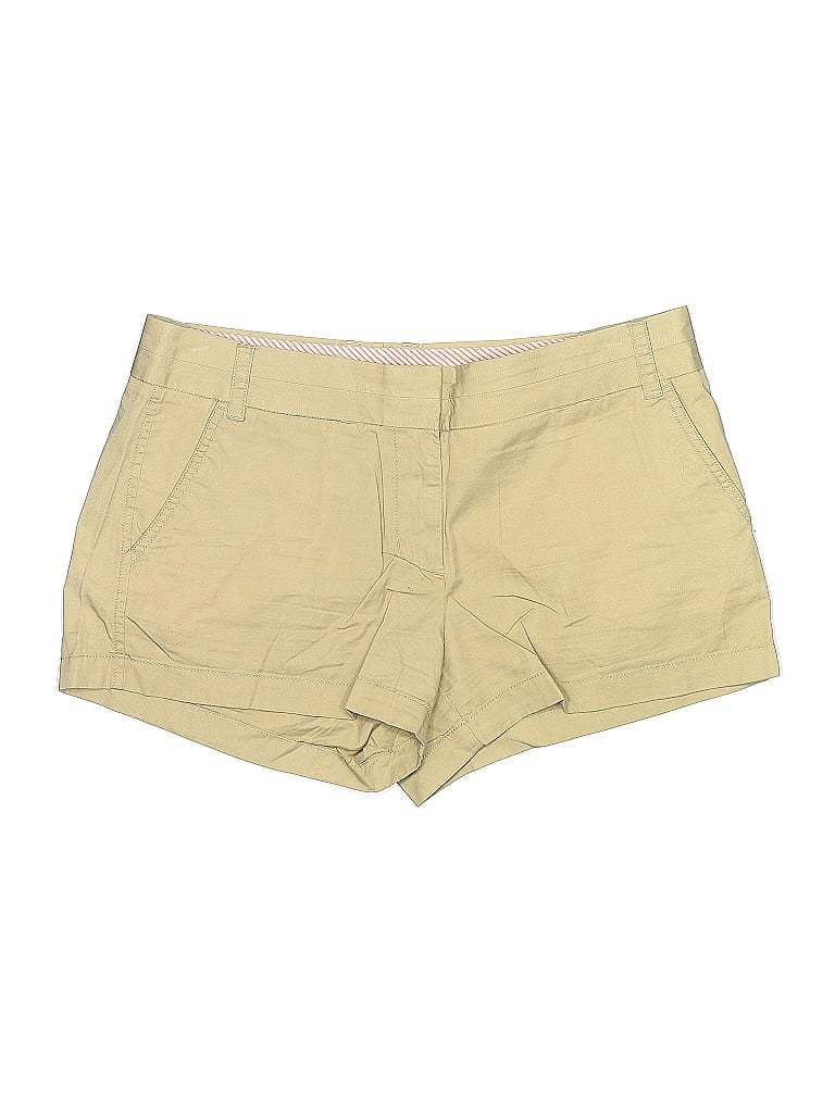 Pre-owned J.crew Factory Store Khaki Shorts In Yellow