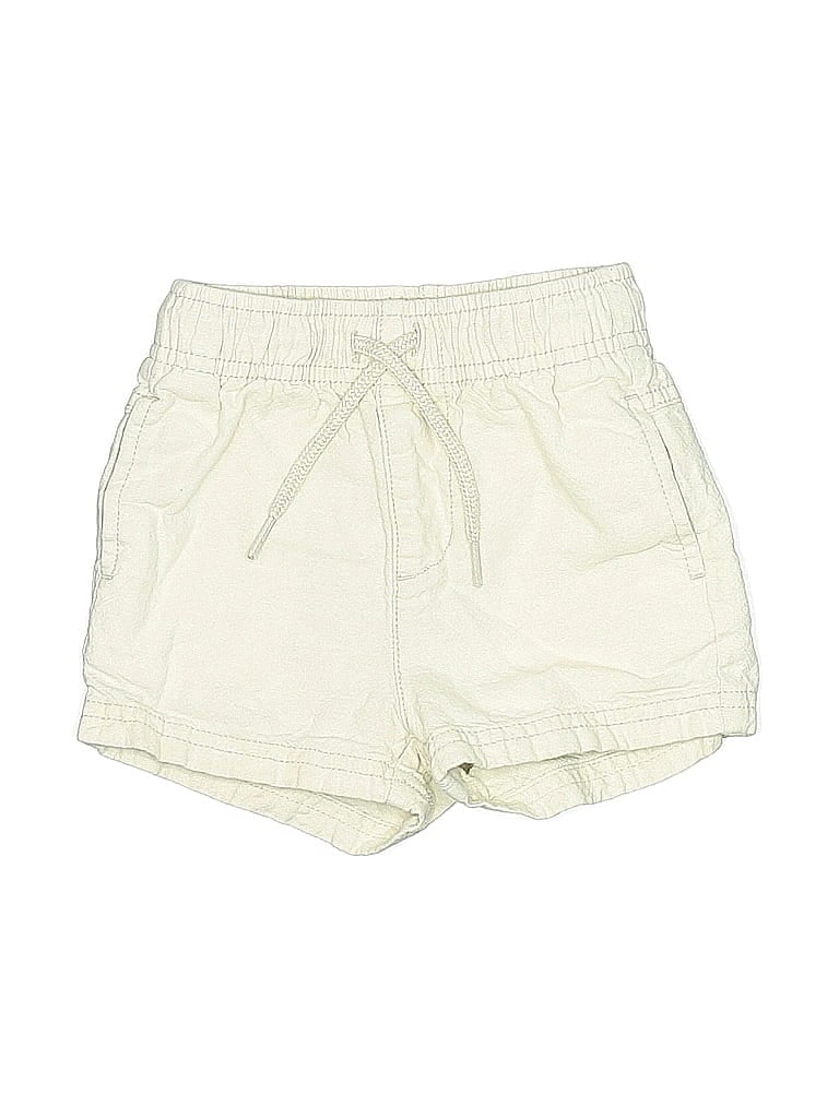 Pre-owned Old Navy Kids' Khaki Shorts In White