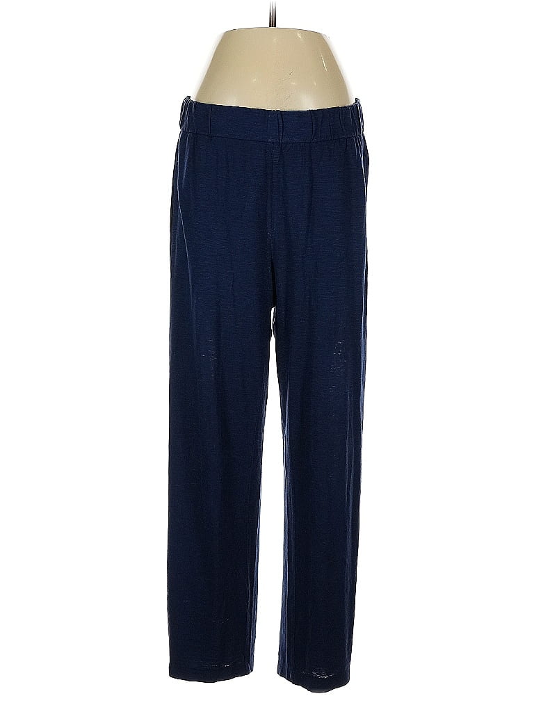 Pre-owned Eileen Fisher Casual Pants In Blue