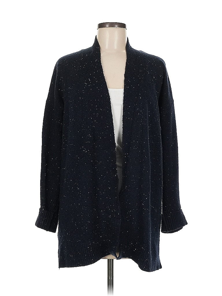 Pre-owned Ann Taylor Loft Outlet Cardigan Sweater In Blue