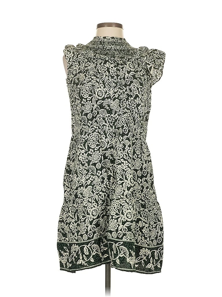 Pre-owned Ann Taylor Loft Cocktail Dress In Green
