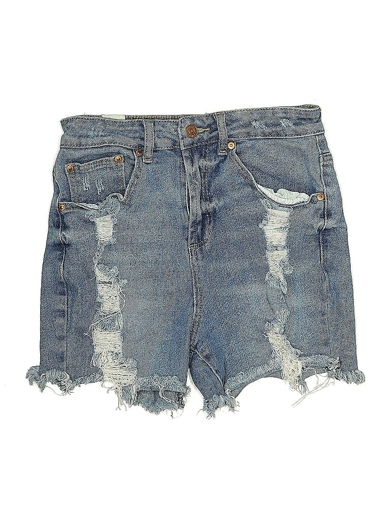 Click to view more detailed imagery on our partner's website Pre-owned Almost Famous Denim Shorts In Blue