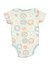 Quiltex Print Blue Short Sleeve Onesie Size 3-6 mo - photo 2