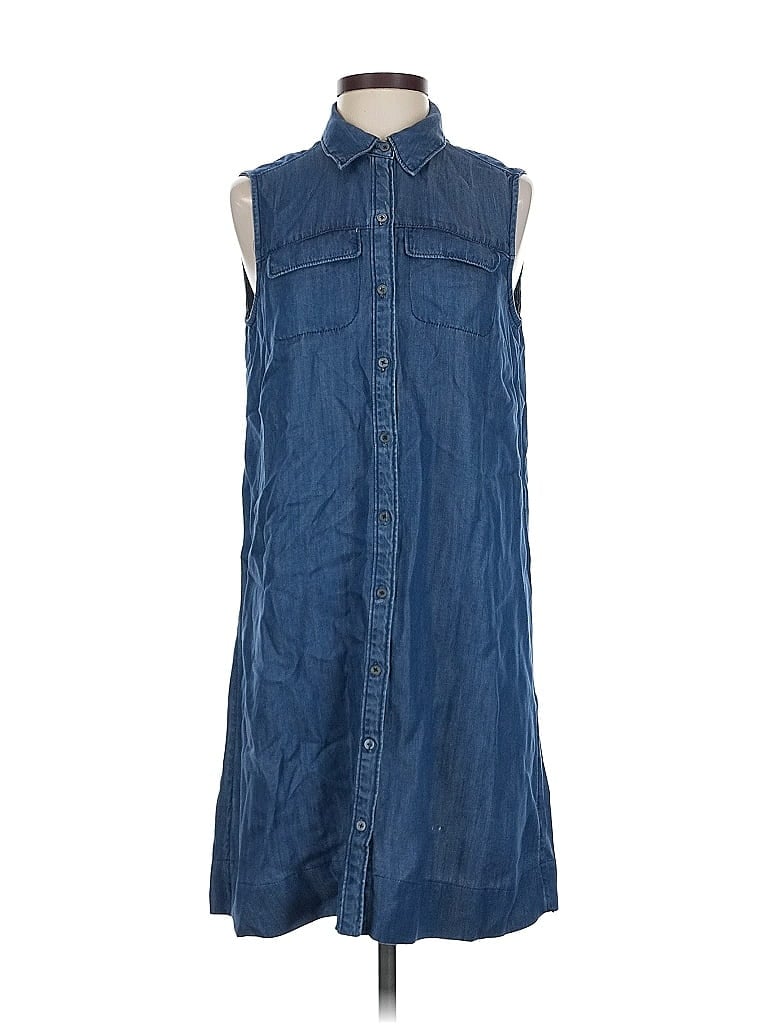 Pre-owned Andrea Jovine Casual Dress In Blue