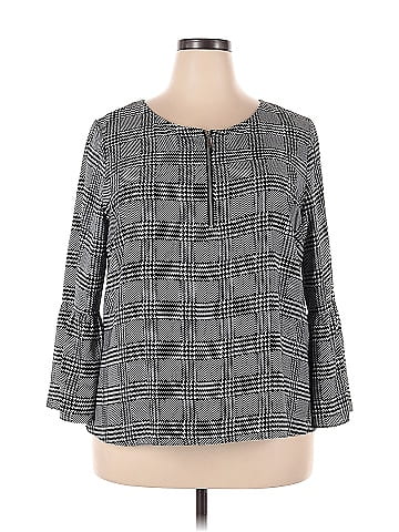 Apt. 9 3/4 Sleeve Blouse (view 1)