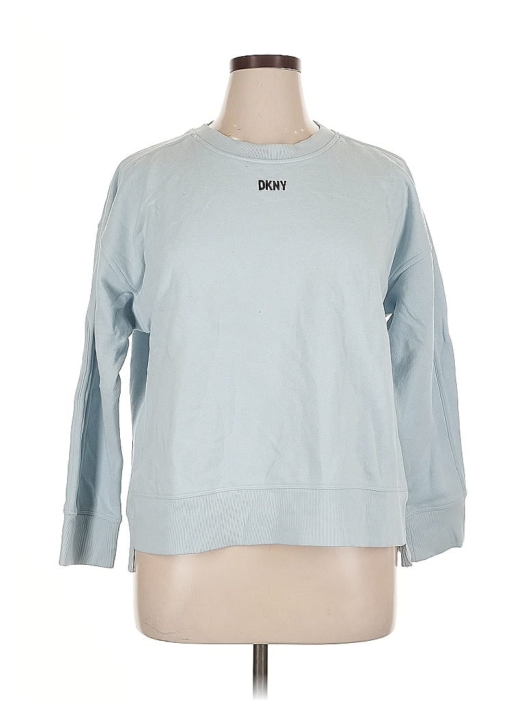 Click to view more detailed imagery on our partner's website Pre-owned Dkny Sweatshirt In Blue
