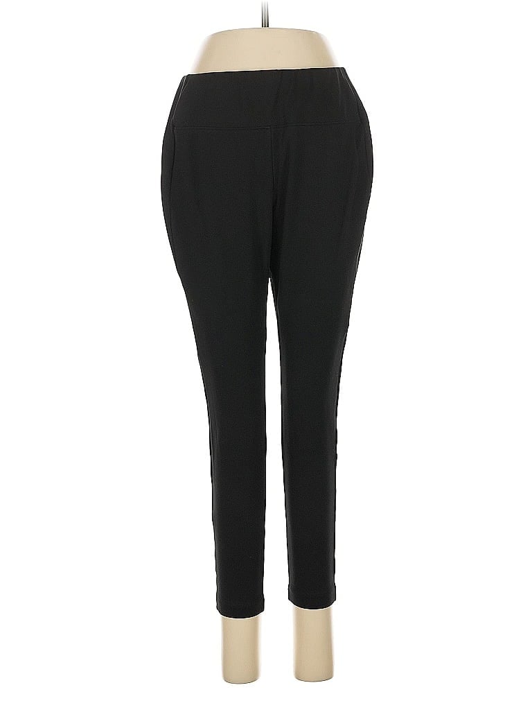 Pre-owned Jjill Active Pants In Black