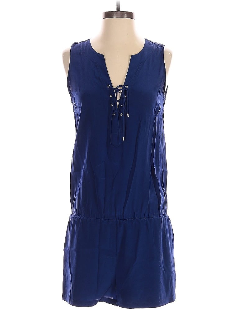 Pre-owned Amanda Uprichard Romper In Blue
