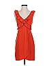 Tibi 100% Silk Orange Cocktail Dress Size 2 - photo 1